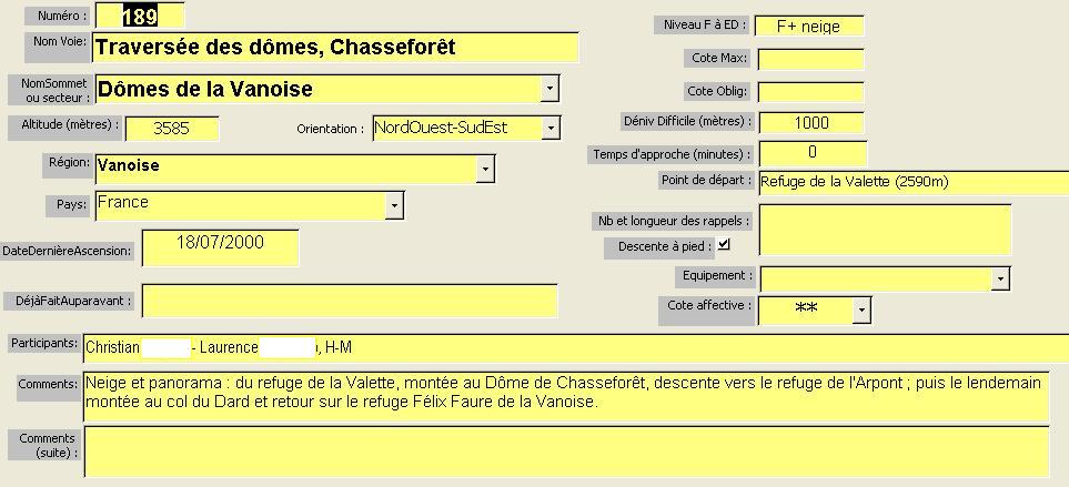 Traversée des dômes de la Vanoise