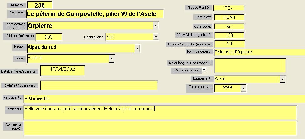 Le pèlerin de Compostelle, Pilier d`Ascle, Orpierre