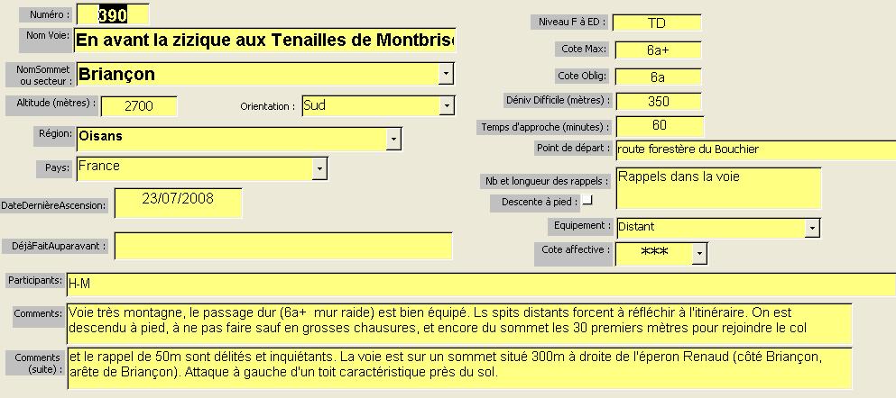 En avant la zizique, Tenailles de Montbrison, Briançon