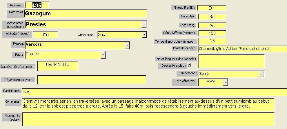 Voie Gazogum à Presles