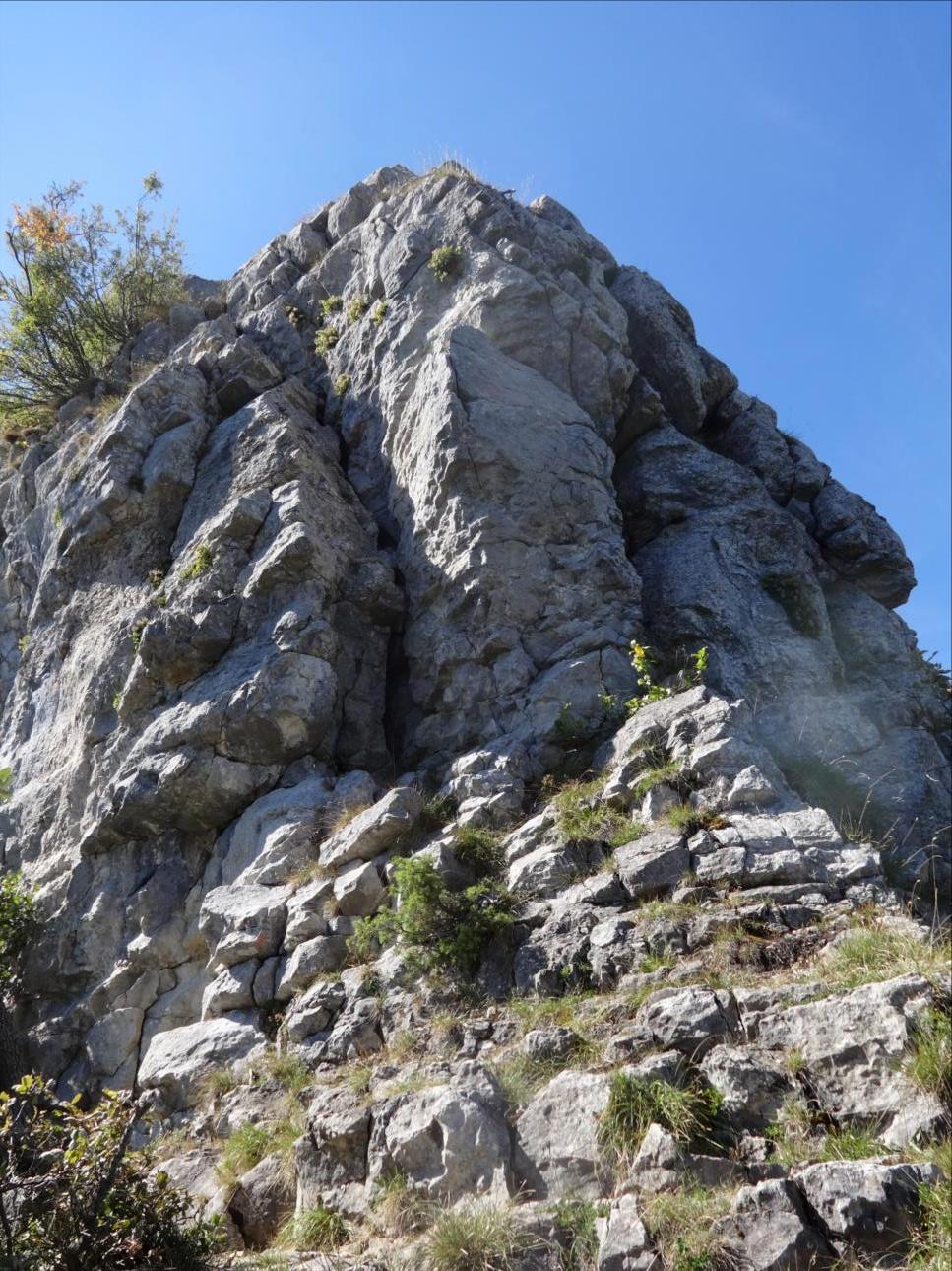 Aiguille de Quaix, Longueur L1 en versant Nord, Chartreuse