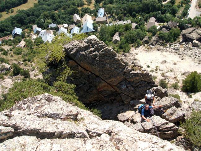 Arête du Bouchier, près de Briançon