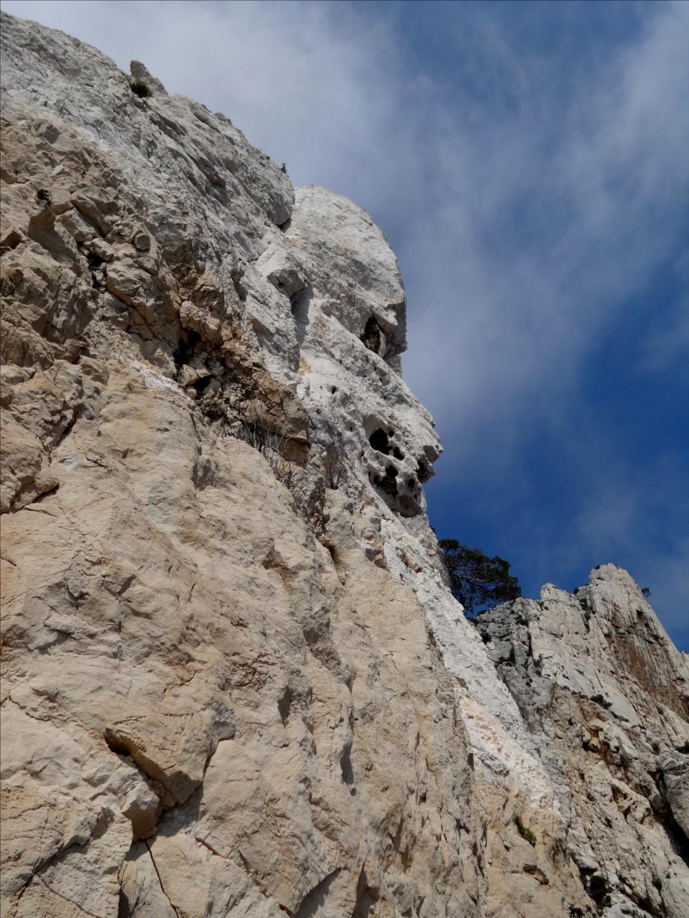 Au pays des merveilles, longueur L6, aiguille du Devenson, Calanques