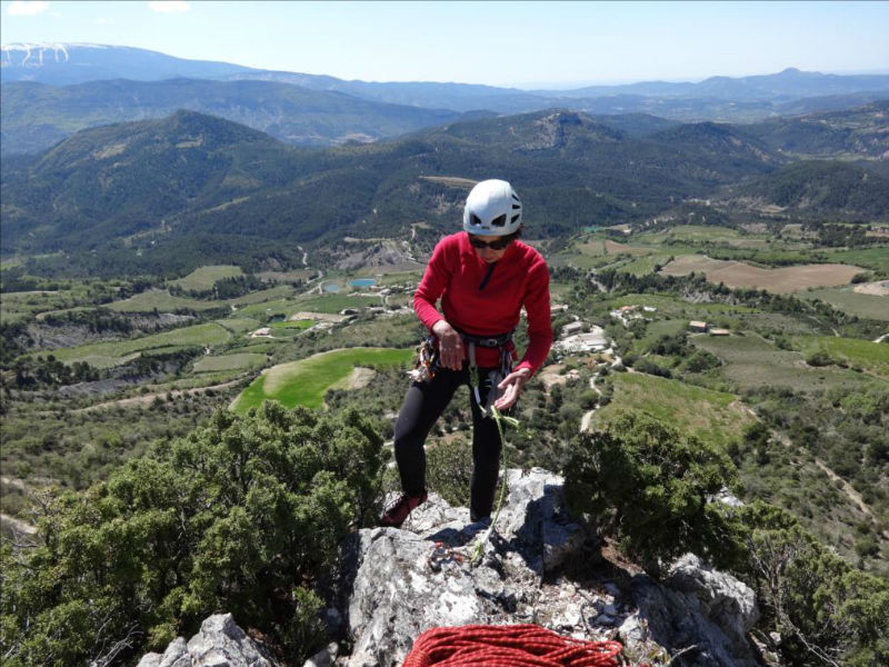 Baume Noire, sommet, près de Buis-les-Baronnies, Provence