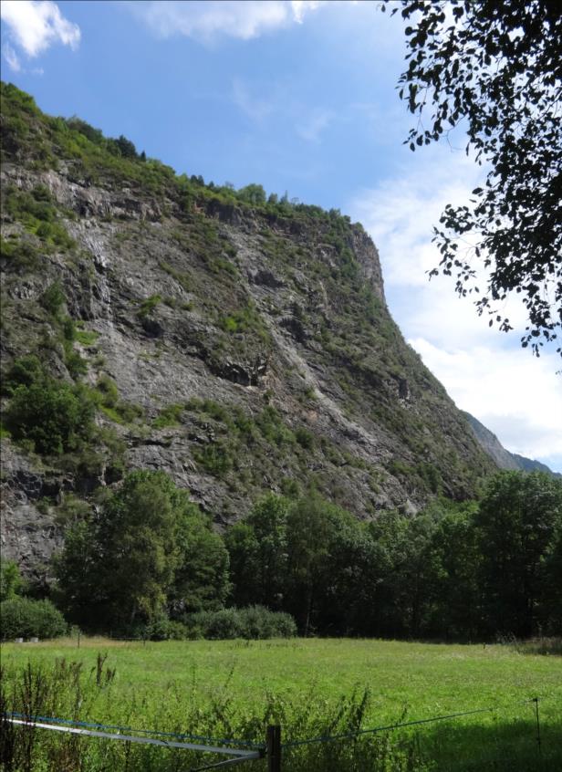 Voie de la cascade du Pissat, Armentier, Bourg d`Oisans