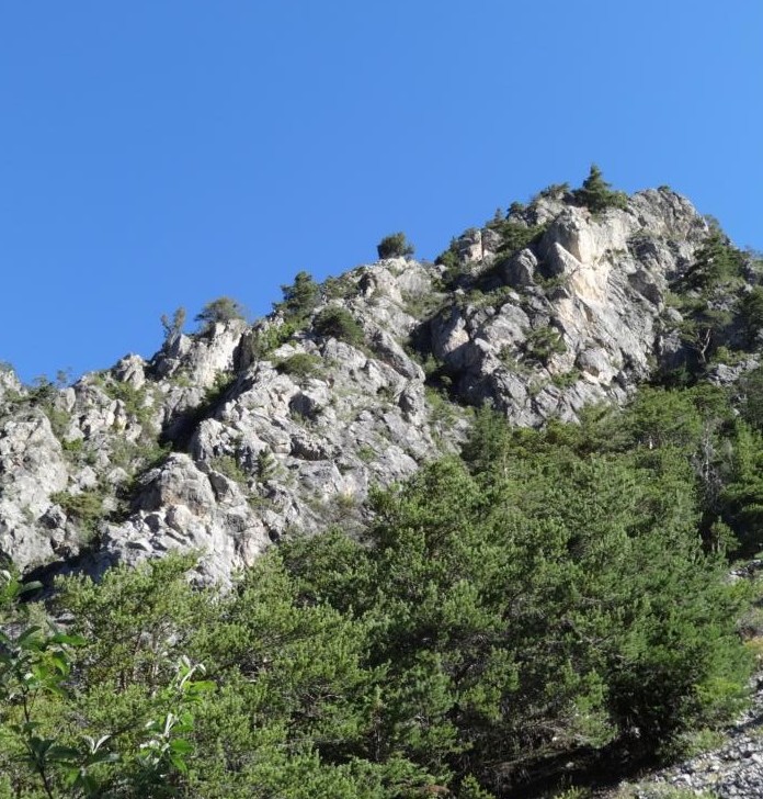 Croix de Toulouse à Briançon, voie `Vent d`Est`