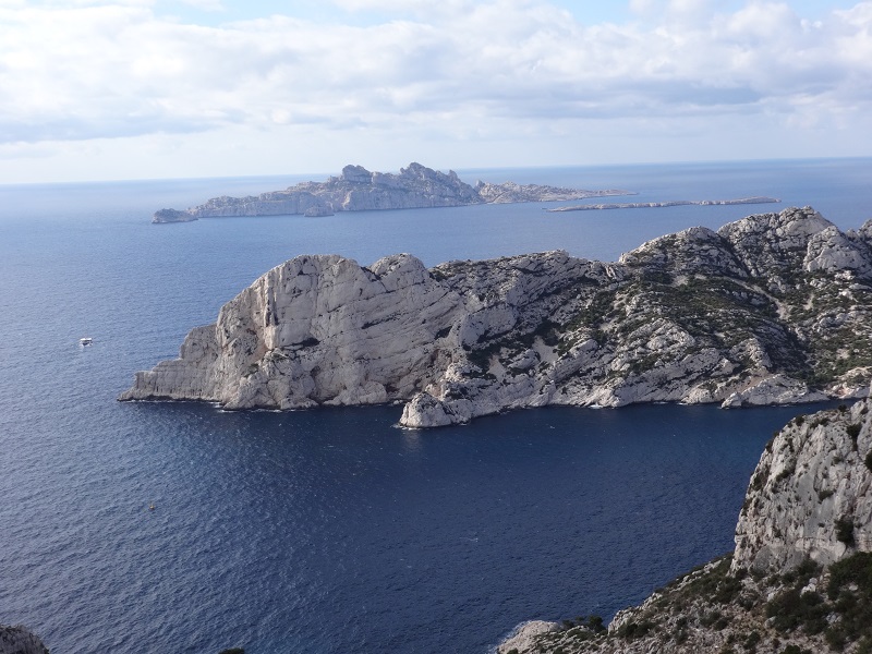 Calanques, Bec de Sormiou, voie Antécime, Ile de Riou