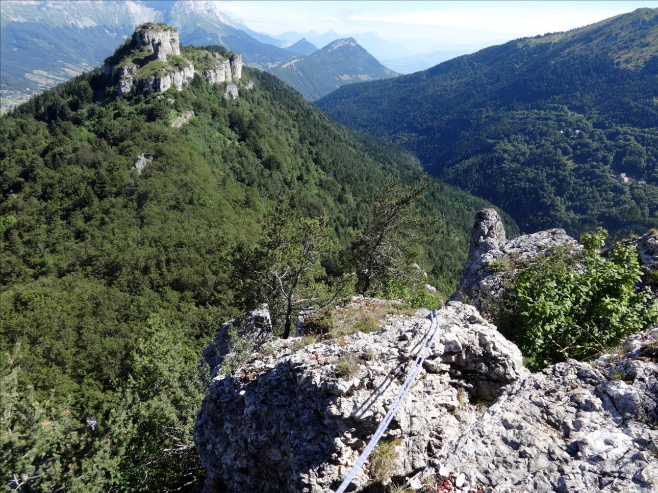 Via Corda du col des Deux, Vercors