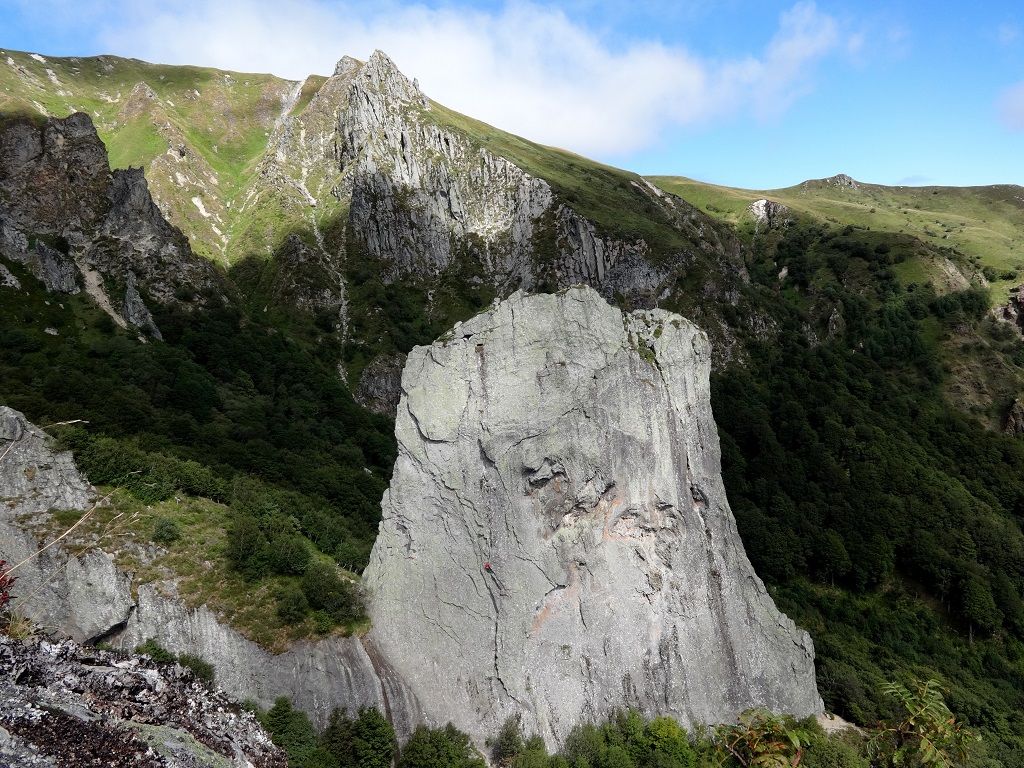 La Dent de la Rancune, près de la crête du Coq, Auvergne