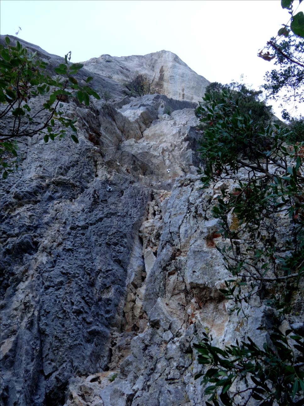 Voie Ave Caesar, Gorges du Destel, longueur L1