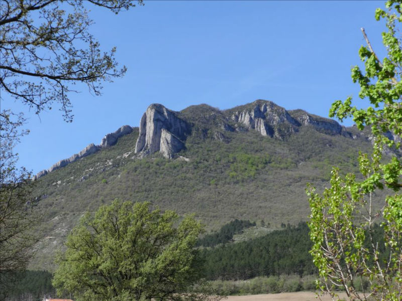 Pierre Impie, Val Méouge, près de Sisteron