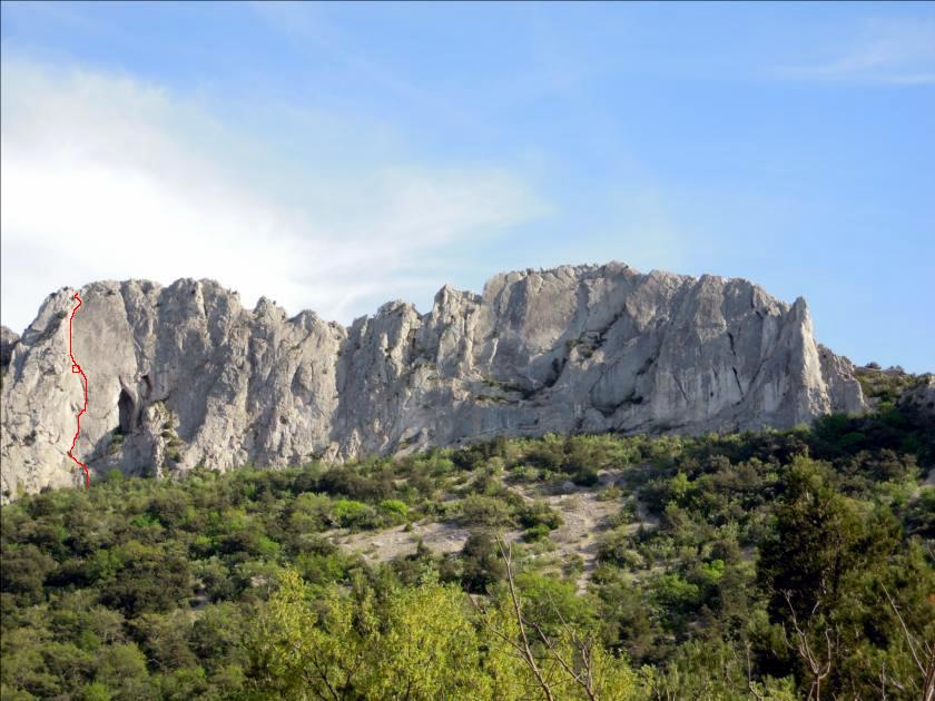 Dièdre de Provence, Dentelles de Montmirail