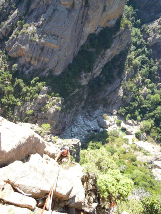 Voie Allegria, Castellu d`Ornucciu, Bavella, Corse