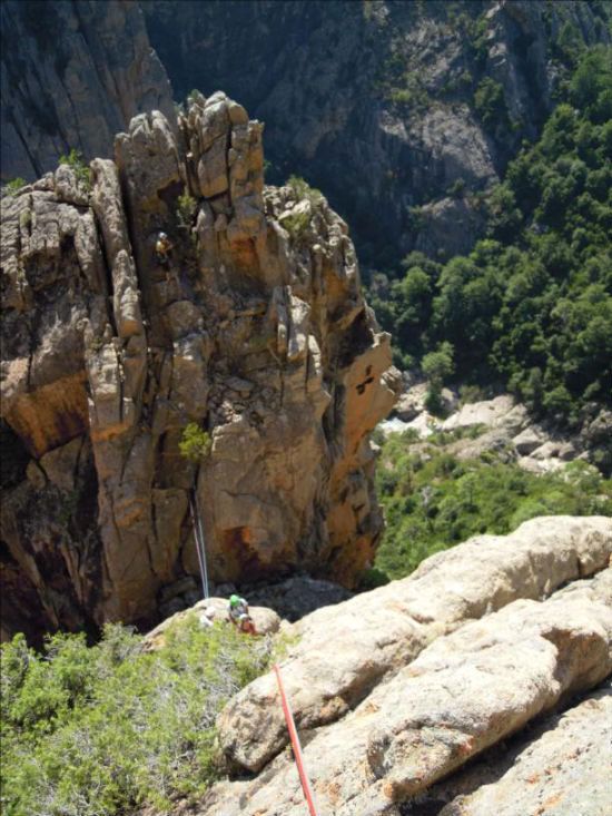 Voie Allegria, Castellu d`Ornucciu, Bavella, Corse