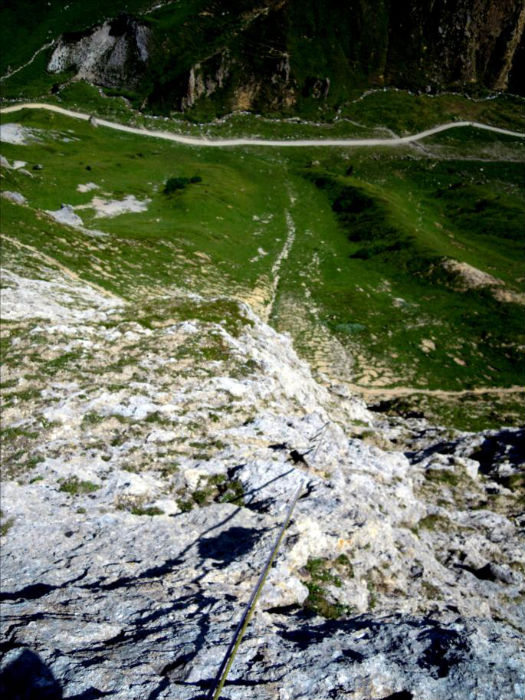 Montagne de la Grande Val, voie Bouboulinette, Vanoise