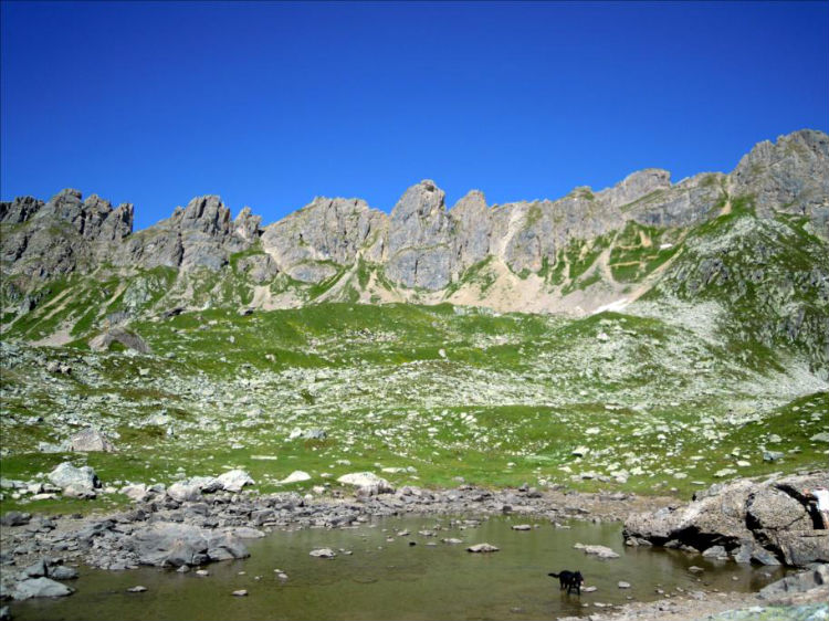 La Grande Parei, voie `C`est pas le Pérou`, Vanoise