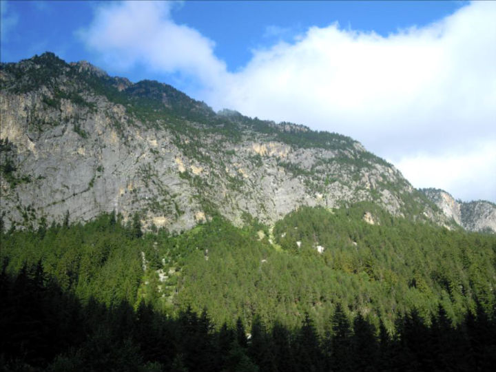 La Pierre à Crêpa, voie `La fée du logis`, Vanoise