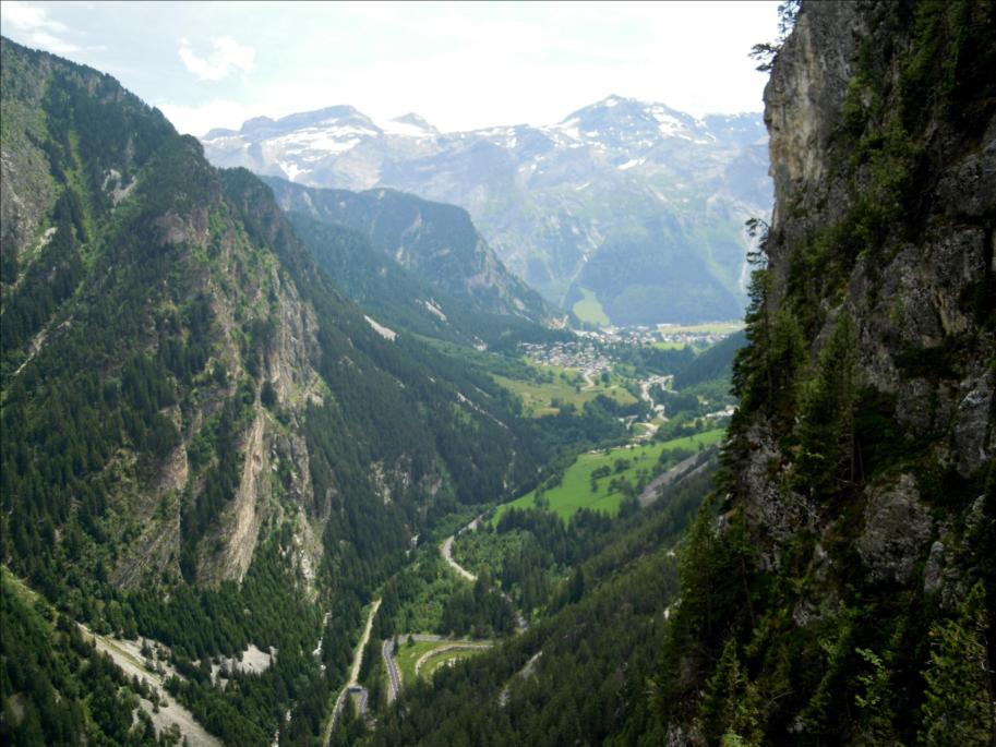 La Pierre à Crêpa, voie `La fée du logis`, Vanoise