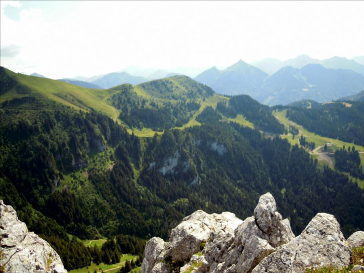 Dent d`Oche, voie Canicula, Chablais