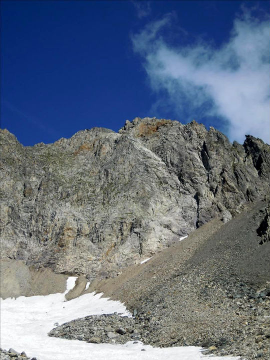 Grand Pic de la Lauzière, voie `Rave Party`, Vanoise