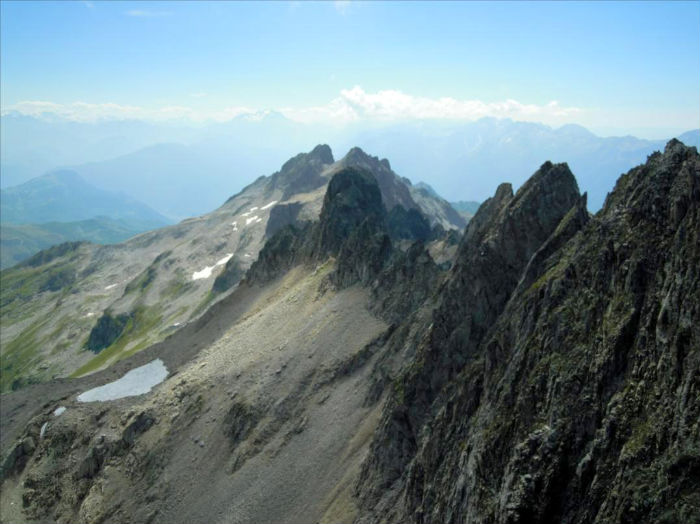 Grand Pic de la Lauzière, voie `Rave Party`, Vanoise