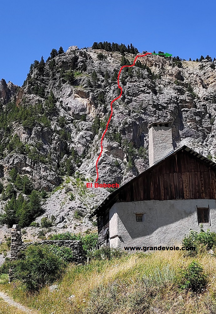 Eperon des Aittes, El Boboch, près de Briançon