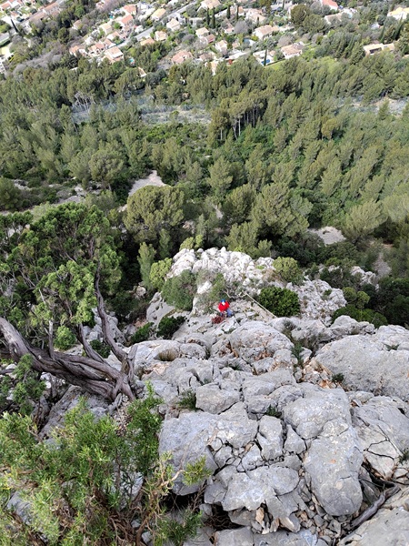 L`éperon du génévrier, Mont Faron, Provence, longueur L5