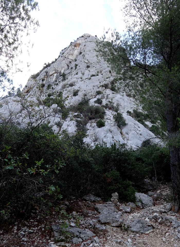 Mont Faron, voie `Dans les pas de Fred`, Provence