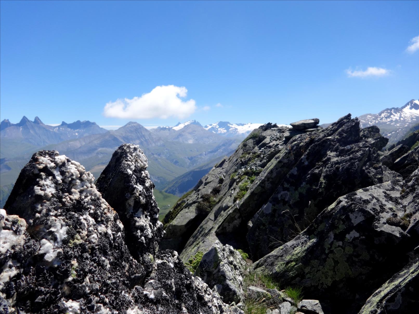 Grand Perron, Voie des Prés Nouveaux, dans les Grandes Rousses