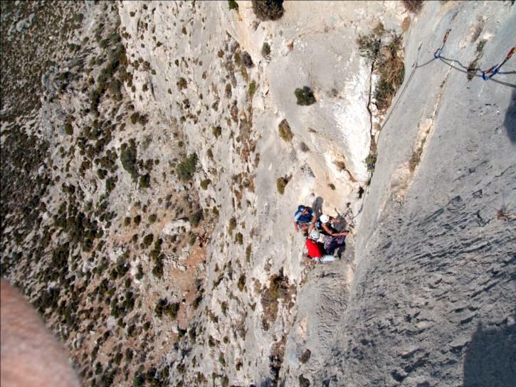 Kalymnos, Voie Oraia Stithi, Grèce