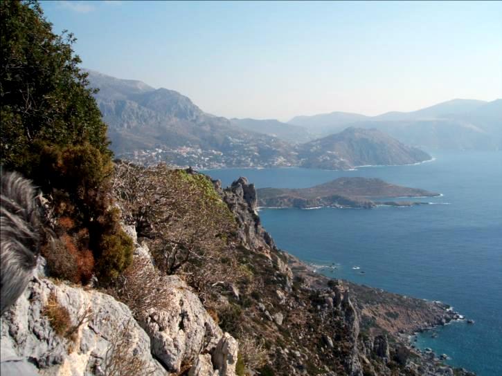 Kalymnos-Telendos, Voie Wings for life, Grèce