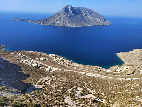 Kalymnos, voie Platon, vue