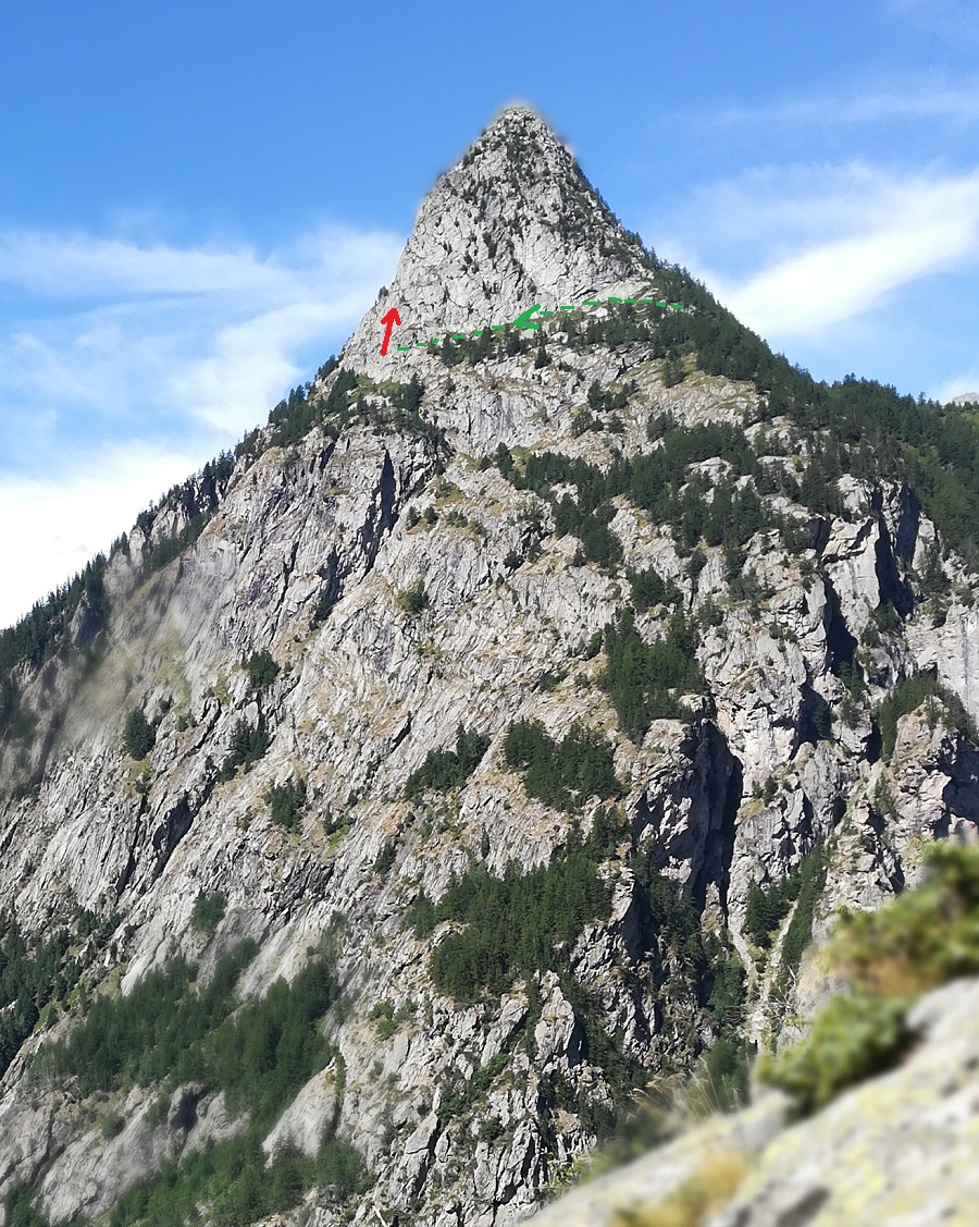 Mont Chétif, Voie Alisee, Val d`Aoste