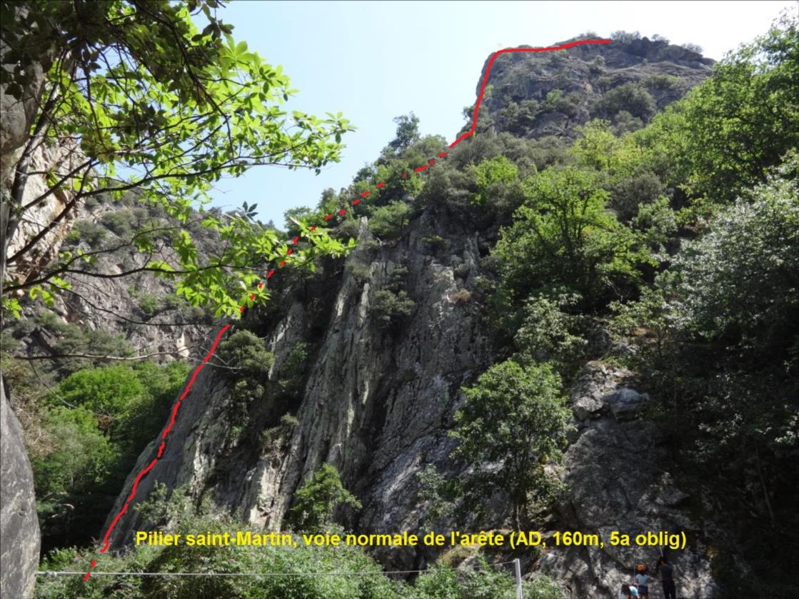 Pilier Saint-Martin,site du Canigou, Pyrénées Orientales