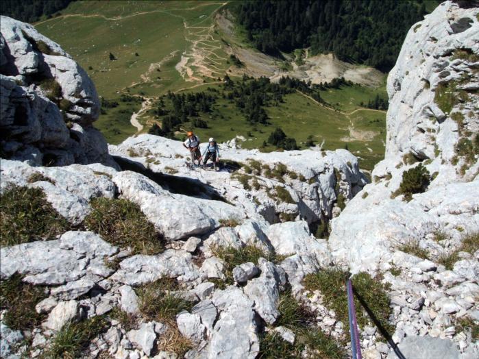 Voie Poussez pas derrière, Chartreuse