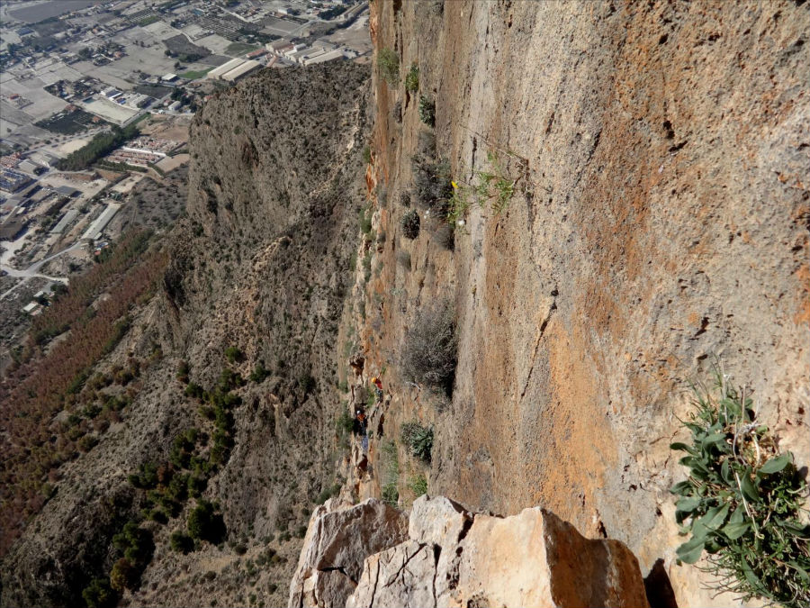 Via Botri, vue depuis le relais R8, Redovan, Costa Blanca