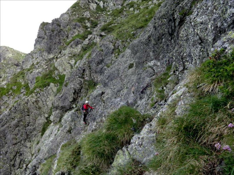 L`oreille du loup, voie `Viens voir le loup`, L4, Taillefer